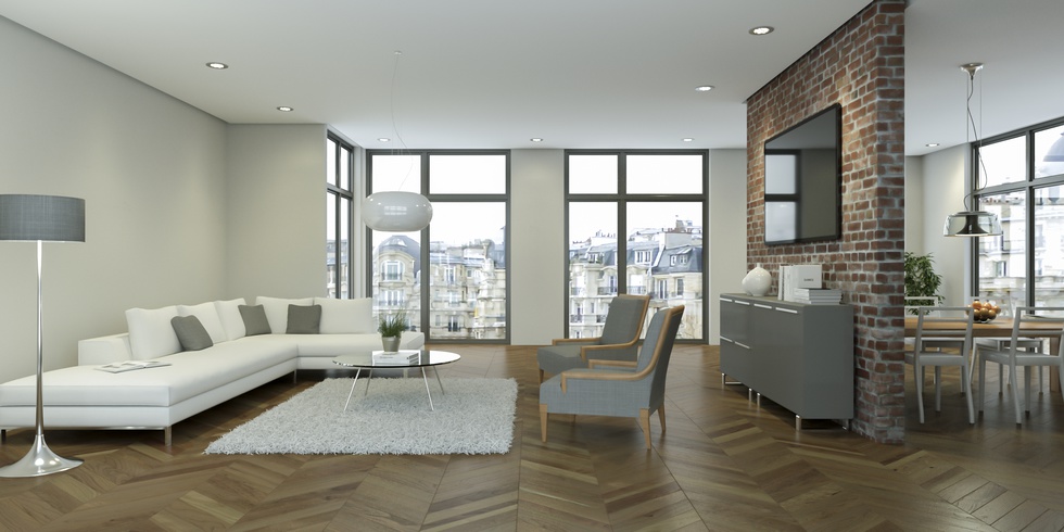 modernes Loft